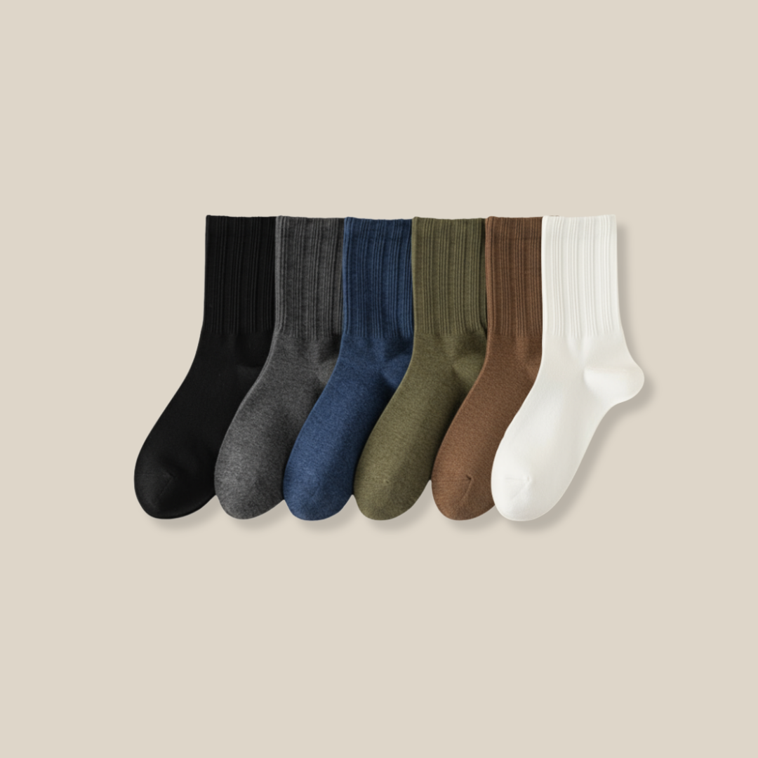 メンズ秋冬コットンソックス