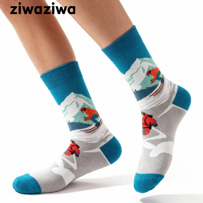 アウトドアデザインソックス