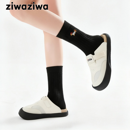 ダックスフントシルク・ウール混紡シームレスソックス