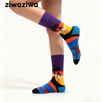 アウトドアデザインソックス