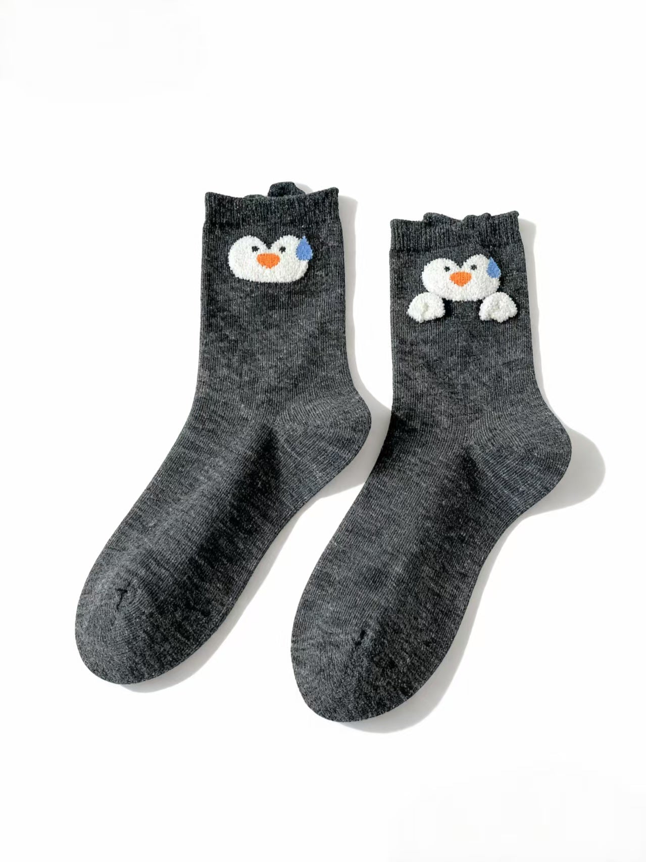 かわいいペンギンシームレスソックス