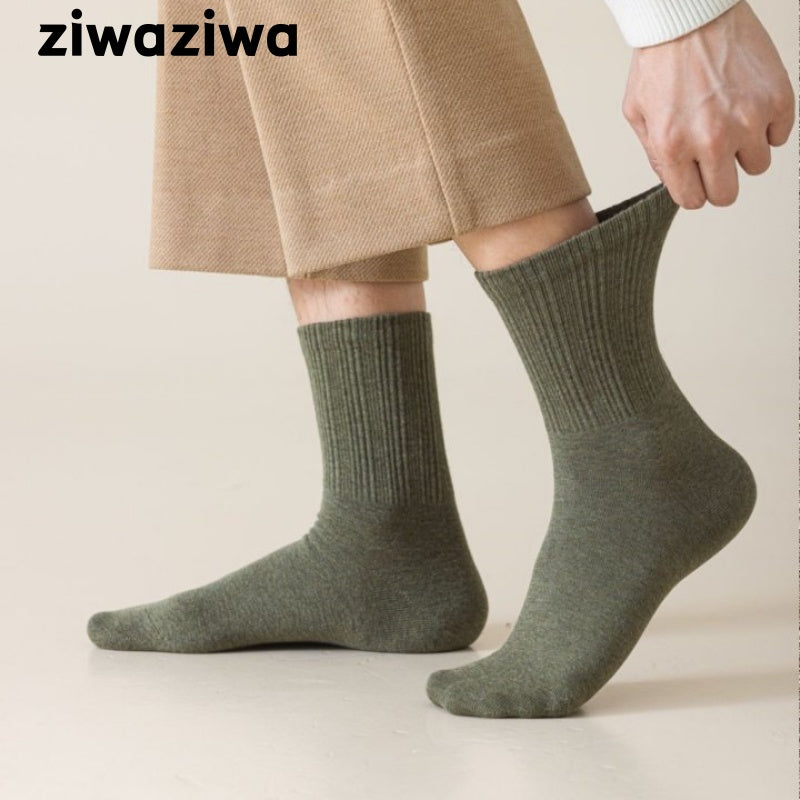 メンズ秋冬コットンソックス