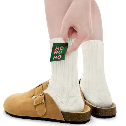”HOHOHO“ Christmas Winter Socks