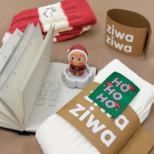 Original Design Winter Women's Fuzzy Christmas-Themed Socks - 3-Pair Gift Set