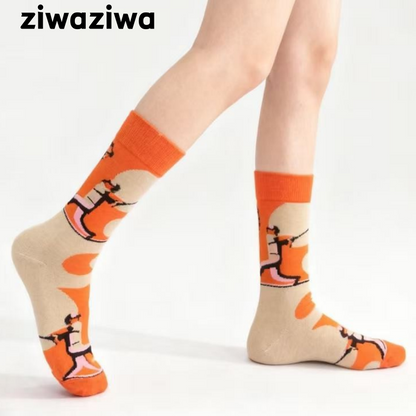 アウトドアデザインソックス